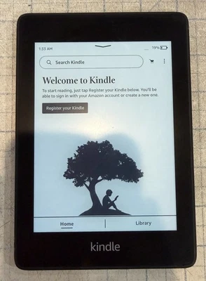 Amazon Paperwhite 10th Gen. - PQ94WIF - Black - 6 in. - 8GB - WiFi - works great - Image 1 of 4