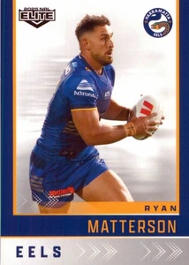 2025 Parramatta Eels NRL TLA Elite Card - Ryan Matterson - Picture 1 of 3