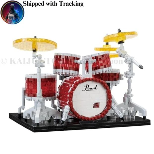 Kawada Nanoblock Pearl Drum Set “Masters” NBM-056 1530 pcs