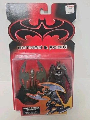 Figura de acción vintage Kenner 1997 Hover Attack Batman & Robin NUEVA  Foto 1 de 4