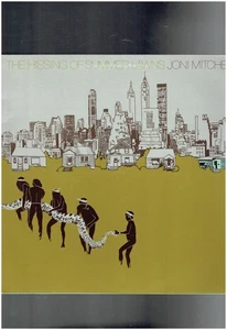 JONI MITCHELL THE HISSING OF SUMMER LAWNS 1975 VINYL ALBUM - Picture 1 of 2