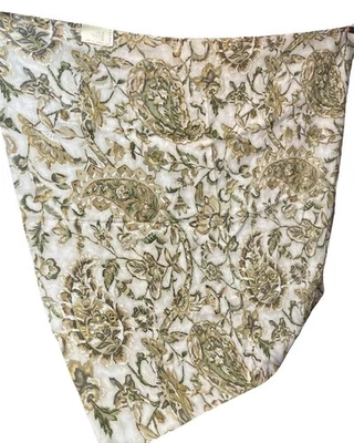 "Tela de tapicería de lino floral Lee Jofa 2006209 Yasmin Stone 54"" W X 47"" L" Foto 1 de 4