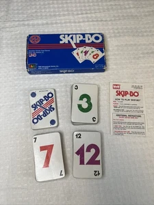 Vintage Skip-Bo Familienkartenspiel 1986 100% KOMPLETT MIT Anleitung - Bild 1 von 19