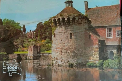 Waddingtons 4000 Piece Jigsaw Puzzle Scotney Castle England New Sealed 1979 RARE - Image 1 of 4