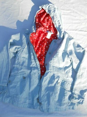 Chaqueta OILILY Azul Niña Letra en Relieve Botón Hecha en Holanda Foto 1 de 4