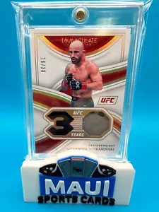 2023 TOPPA PANINI COLLEZIONE IMMACOLATA UFC 16/30 ALEXANDER VOLKANOVSKI #30M-AVK - Foto 1 di 2