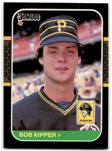 1987 Donruss Bob Kipper Pittsburgh Pirates #572