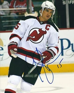 Signed 8x10 JAMIE LANGENBRUNNER New Jersey Devils Autographed Photo - COA - Picture 1 of 1
