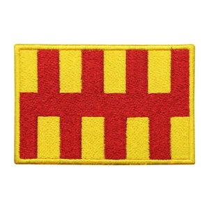 Northumberland County Flag Patch Iron On Patch Sew On Badge Embroidered Patch - Picture 1 of 1