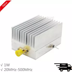 20MHz-500MHz 1W Broadband RF Power Amplifier 30dB HF FM VHF UH RF Linear AMP - Bild 1 von 9