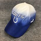 Vintage Indianapolis Colts Hat Cap Strap Back Mens NFL Football Puma Blue 90s 