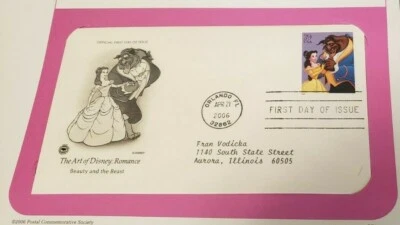 USPS First Day Issue 4/21/2006 Beauty & The Beast - Image 1 of 2
