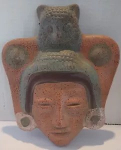 Ceremonial Mask Honoring The Owl By Teotihuacan People (Mascara De Buho) Mexico - Picture 1 of 6