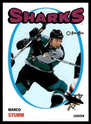 2001-02 O PEE CHEE RETRO Marco Sturm San Jose Sharks #97 - Image 1 of 2
