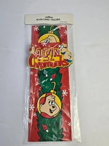 Vintage brandneu Alvin und die Chipmunks Weihnachtskartenhalter - Bild 1 von 8