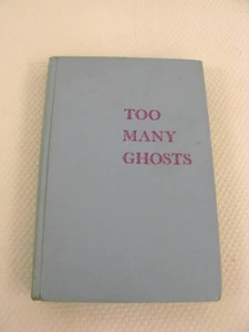 Too Many Ghosts Paul Gallico 1959 Hardcover Book Horror Mystery Suspense - Picture 1 of 9