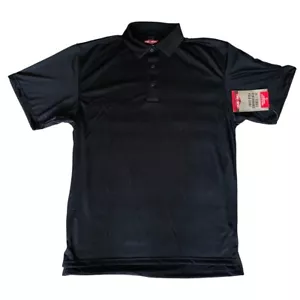 NEW Tru-Spec Performance Polo Shirt- Tactical - Short Sleeve - Black - Picture 1 of 5