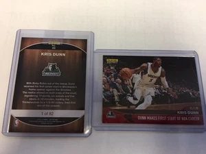 2016 Panini Instant # 49 Kris Dunn Minnesota Timberwolves radiocontrol sp #/82 1 de 82 - Imagen 1 de 1
