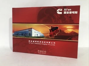 Colección de estampillas de motor Cummins en libro de Xi’an Cummins Engine Co., Ltd. RARAS - Imagen 1 de 7