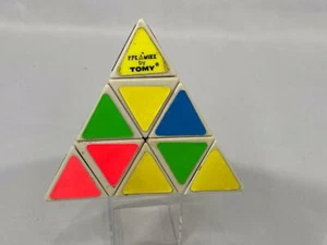 Giocattolo vintage cubo di Rubik Tomy Pyraminx completo funzionante - Foto 1 di 4