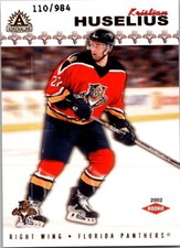 2001-02 Pacific Adrenaline Kristian Huselius RC 110/984 Florida Panthers #210