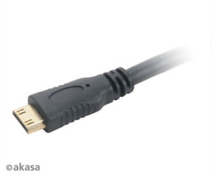 Câble HDMI haute vitesse Akasa AK-CBHD07-15BK 1,5 m avec Ethernet