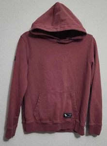 Abercrombie Kids Girls Size 13/14 Hooded Long-Sleeve Sweatshirt W/ Front Pocket - Picture 1 of 4
