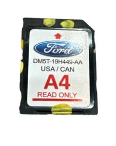 Genuine Ford OEM Navigation GPS SD Card A4 USA & Canada Map DM5T-19H449-AA 2021 - Picture 1 of 3