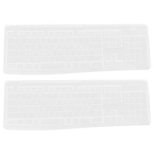 2 Pcs Keyboard Protector Covers for Computer Keyboards Film Long Nails - Afbeelding 1 van 12