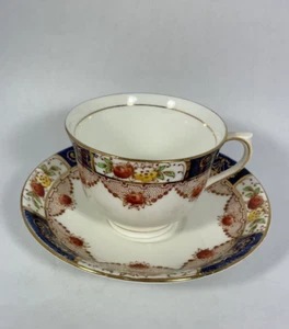 Colclough Bone China Tea / Coffee Cup & Saucer Set #6612 Blue Floral Mult Avail - Bild 1 von 8
