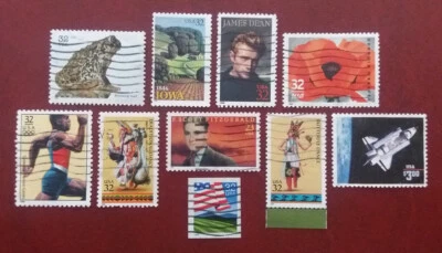 US 1995-1996 Postally Used Selection Sports Native Frog Shuttle Flower F-XF 1500 - Image 1 of 2