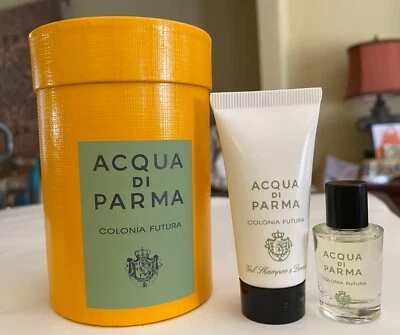 ACQUA DI PARMA Set de Regalo COLONIA FUTURA Gel de Ducha COLONIA Nuevo ~ ¡ENVÍO GRATUITO! Foto 1 de 3