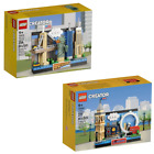 Pocztówki LEGO Creator: Lego 40569 Londyn i Lego 40519 Nowy Jork - NOWE