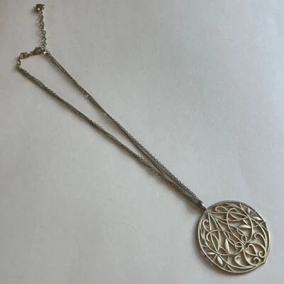 Collar colgante círculo orolee joyería Foto 1 de 4