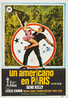 AN AMERICAN IN PARIS (Gene Kelly/Leslie Caron) film poster 3 - glossy A4 print 