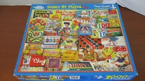 WHITE MOUNTAIN ~ PUZZLE 1000 pezzi GIOCHI ABBIAMO GIOCATO ~ 100% completo - Foto 1 di 4