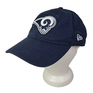 New Era Los Angeles St. Louis Rams Hat Cap One Size Navy Blue - Picture 1 of 13
