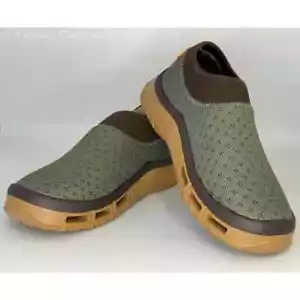 Fishing Boat Deck Shoes Neoprene Collar Men's Size 7 W9 Water Slip Resistant - Picture 1 of 8