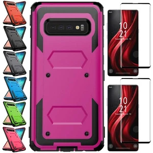 For Samsung Galaxy S10/S10e/S10+ 5G Case Heavy Duty Hard Cover Screen Protector - Picture 1 of 100