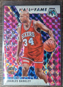 2019-20 Panini Mosaic Mosaic Pink Camo #282 Charles Barkley HOF