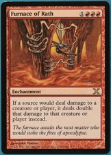 Furnace of Rath 10th Edition NM Red Rare MAGIC MTG CARD (ID# 229838) ABUGames