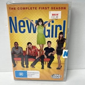 New/Sealed - NEW GIRL - Season 1 - 3 Disc DVD Set - Region 4 - PAL New Sealed - Picture 1 of 4