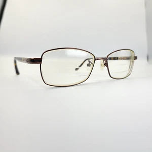COACH Gertie (242)  Coffee Eyeglasses FRAMES ONLY  53/16/135  Brown - Bild 1 von 17