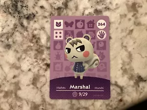 Marshal #264 Animal Crossing Amiibo Authentic Nintendo Mint Card From Series 3 - Bild 1 von 2
