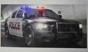 Polizeiauto Strandtuch 140 x 70 cm Bad Pool Geschenk 100% Baumwolle Rettungsdienst - Bild 1 von 1