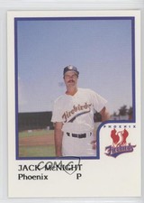 1986 ProCards Phoenix Firebirds Jack McKnight