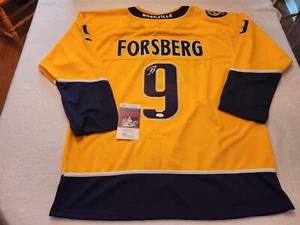 FILIP FORSBERG signed PREDATORS custom jersey JSA COA SIZE XL - Picture 1 of 4