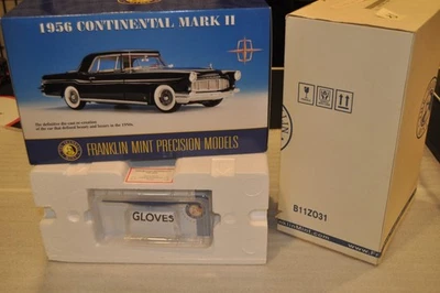 VIP Franklin Mint 1956 Lincoln Continental MK II COA Box Accessories B11ZO31 - Image 1 of 4