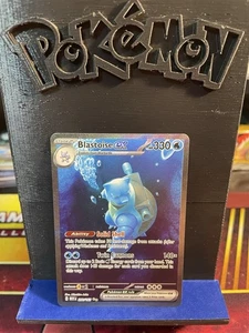 Pokémon Blastoise EX Special Illustration Rare 200/165 S&V 151 NM - Bild 1 von 2