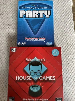 Board Game Bundle Richard Osman’s House Of Games & Trivial Pursuit Party - Image 1 of 4